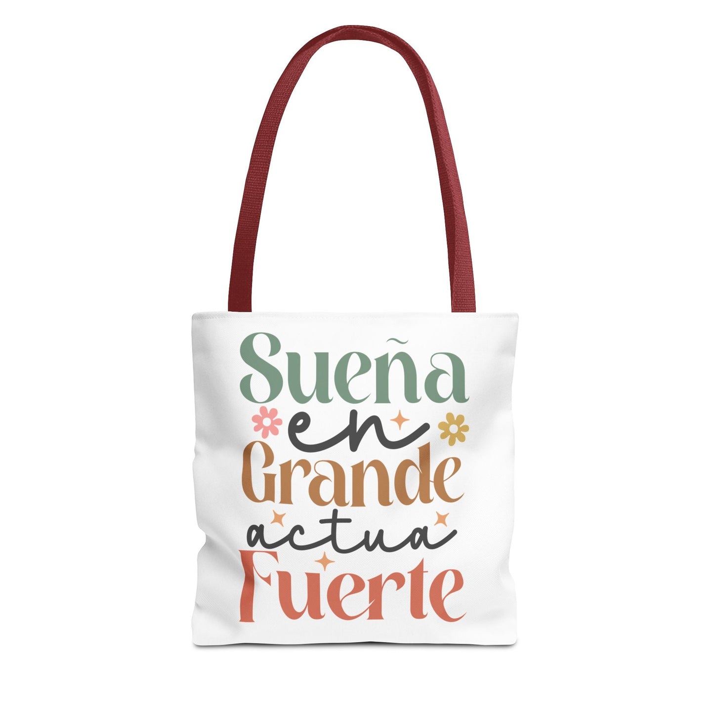 Sueña en Grande, Actúa Fuerte - Tote Bag - Auralma Store