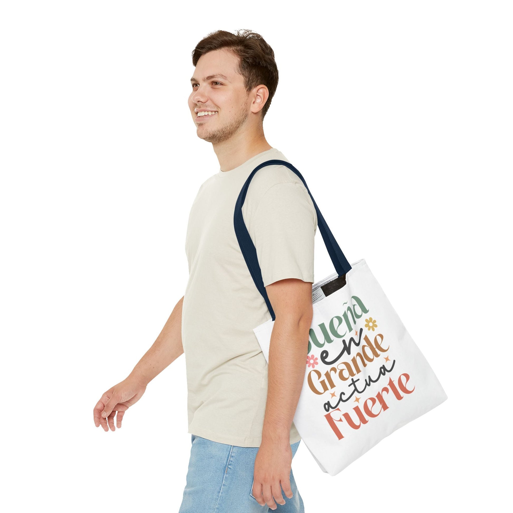 Sueña en Grande, Actúa Fuerte - Tote Bag - Auralma Store