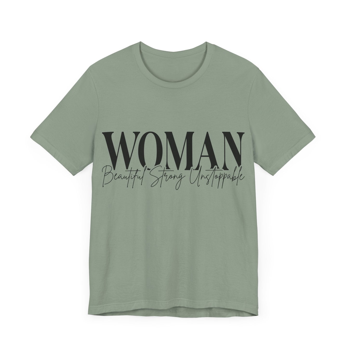 Woman Beautiful Strong T-shirt - Butterfly Sweats